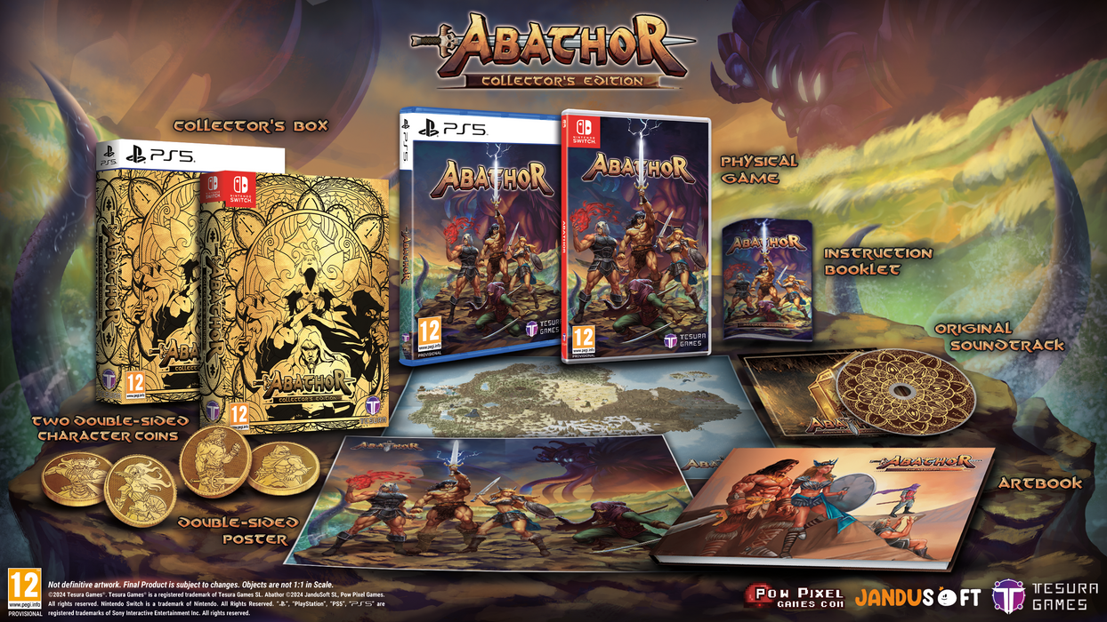 Abathor [COLLECTOR'S EDITION] [PEGI IMPORT] - SWITCH (PRE-ORDER)