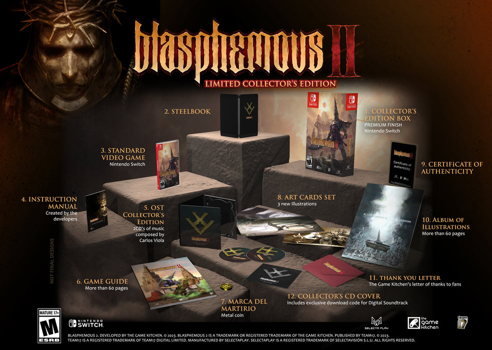 Blasphemous II Limited Collector's Edition - SWITCH (PRE-ORDER)