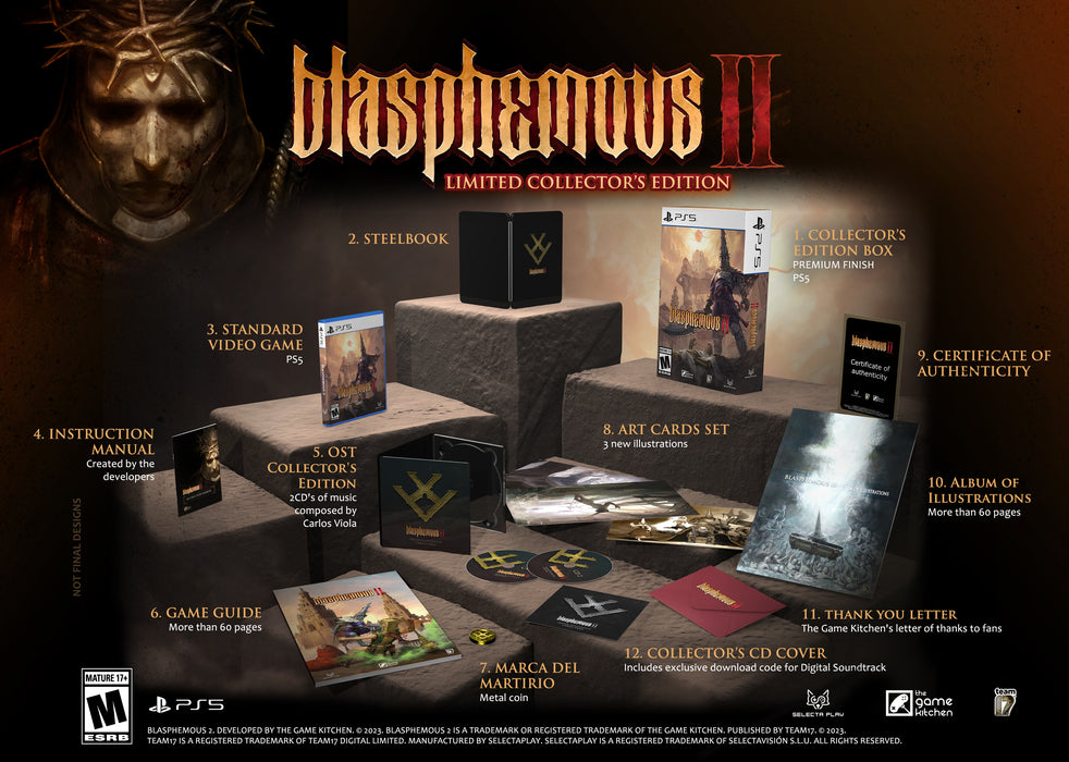 Blasphemous II Limited Collector's Edition - PS5 (PRE-ORDER)