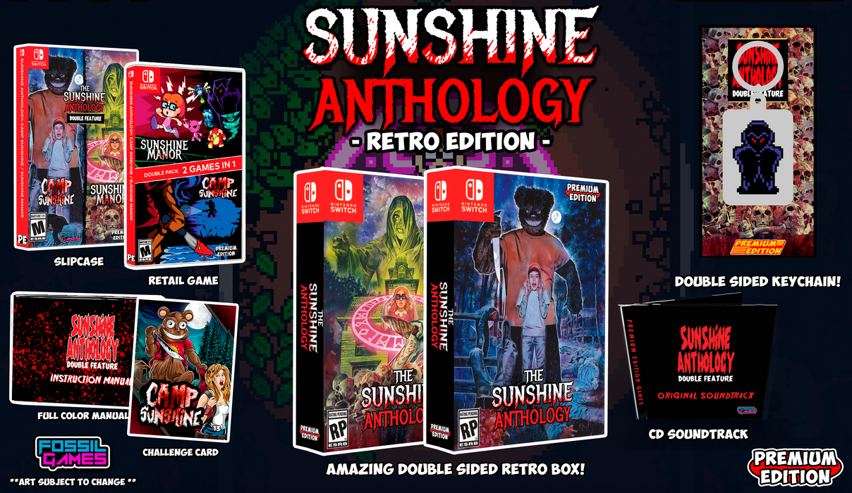 Sunshine Anthology (DOUBLE PACK) [RETRO EDITION] [PREMIUM EDITION GAMES SERIES 7] - SWITCH (PRE-ORDER)