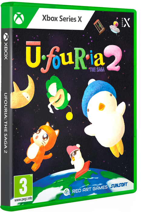 Ufouria The Saga 2 - XBOX SERIES X [PEGI IMPORT] [FREE SHIPPING] [VGP EXCLUSIVE PRE-ORDER BONUS - KEYCHAIN] (PRE-ORDER)