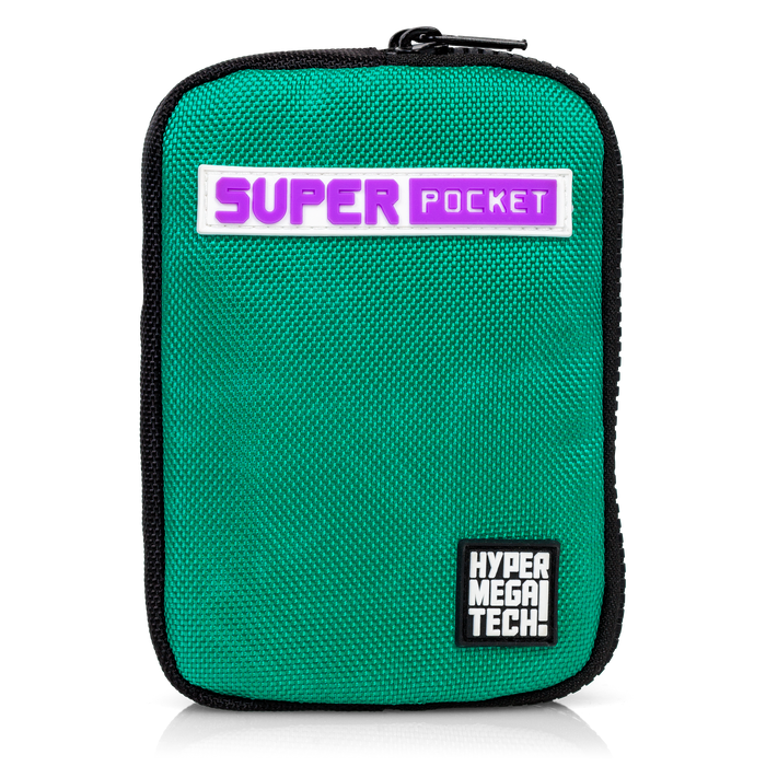 Super Pocket Case Green/Black HYPER MEGA TECH