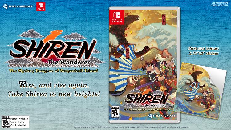 Shiren the Wanderer the Mystery Dungeon of Serpentcoil Island - SWITCH