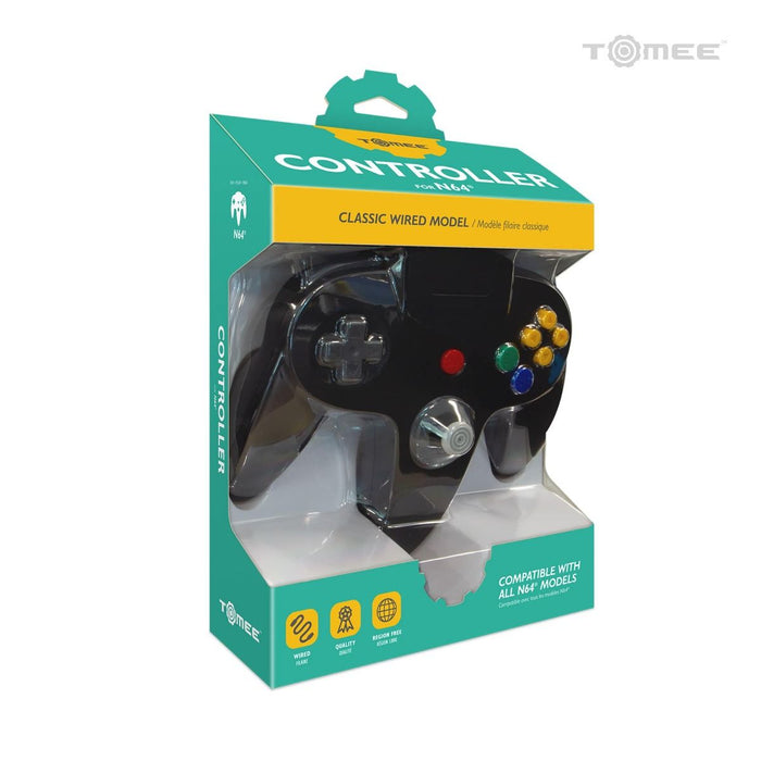 N64 Controller (Black) - Tomee