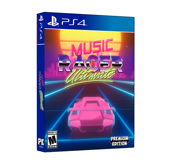 MUSIC RACER ULTIMATE - PS4 STEELBOOK EDITION & SOUNDTRACK [PREMIUM EDITION GAMES] (PRE-ORDER)