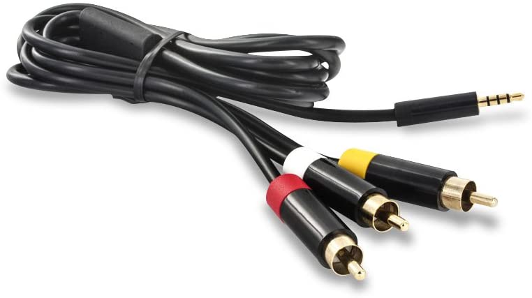 GOLD PLATED AV CABLE XBOX 360 E - TOMEE