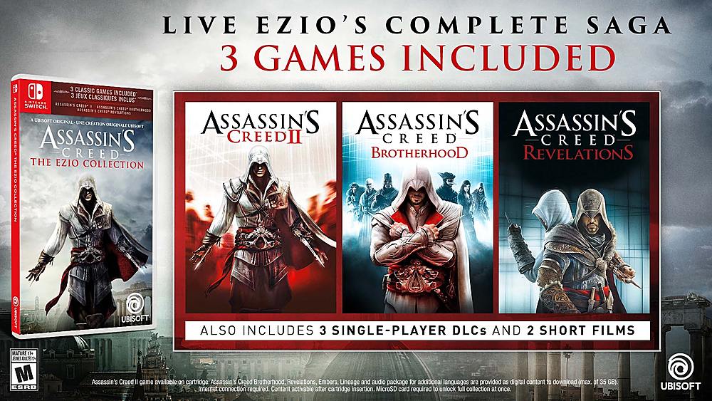 ASSASSIN’S CREED THE EZIO COLLECTION - SWITCH