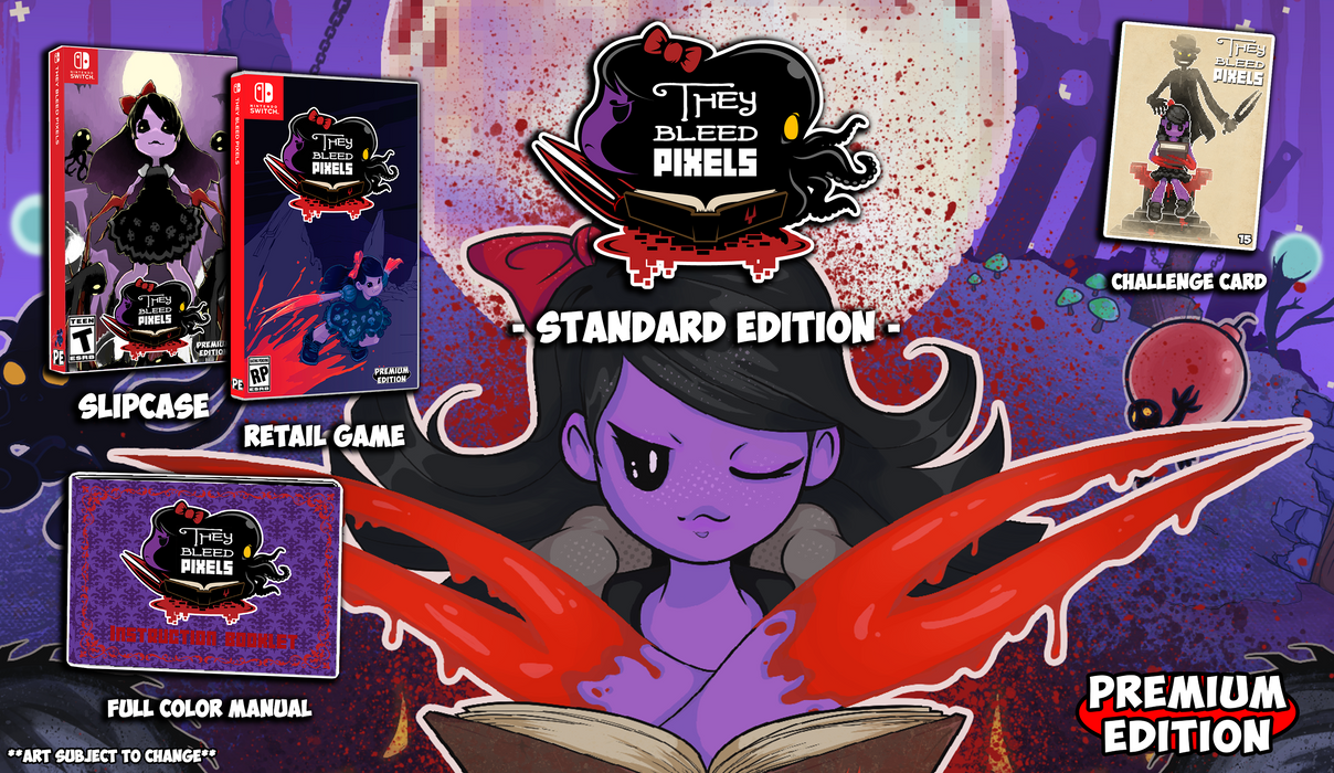 THEY BLEED PIXELS [STANDARD EDITION] [PREMIUM EDITION GAMES SERIES 5] - SWITCH