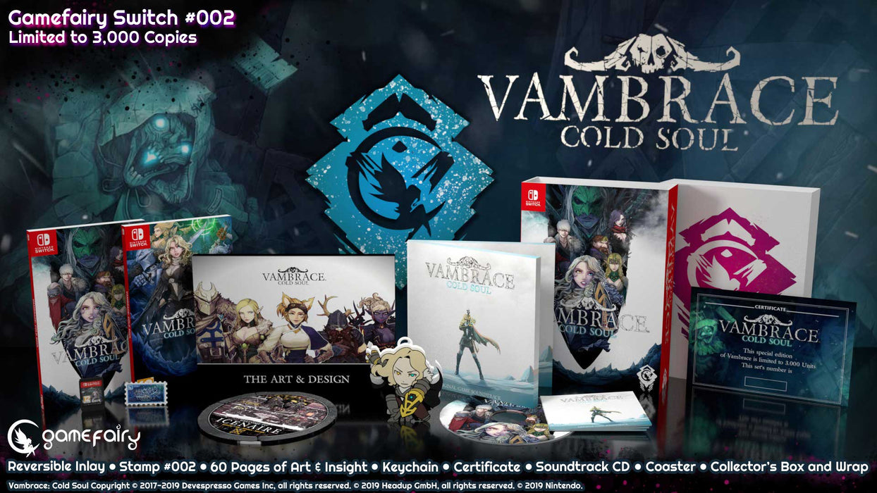 Vambrace: Cold Soul- SWITCH [GAMEFAIRY #002] [PAL IMPORT: PLAYS IN ENGLISH]
