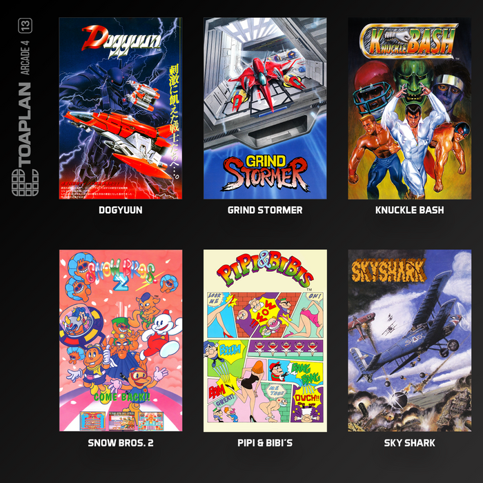 Evercade Toaplan Arcade Collection 4 [#A13]