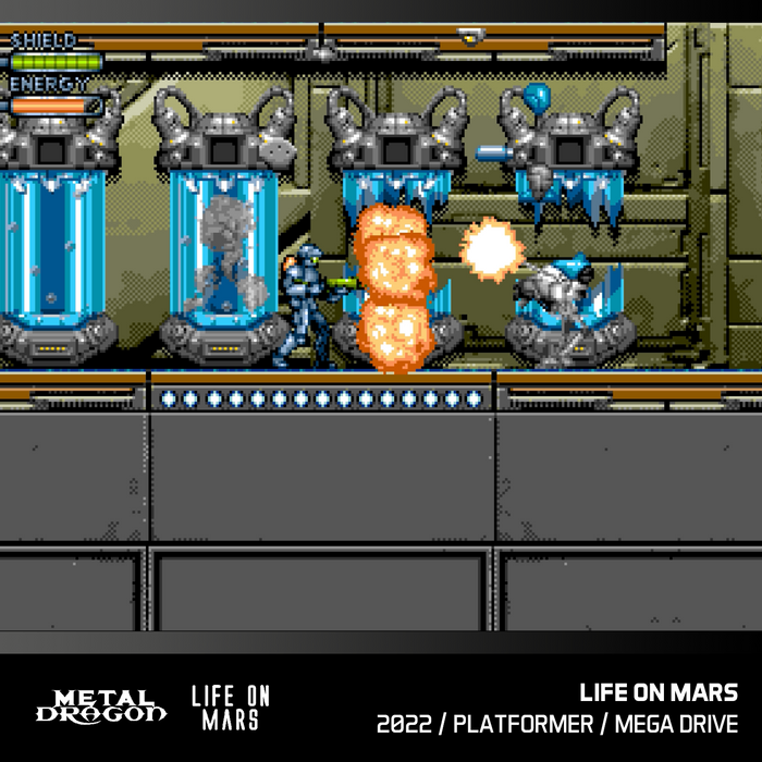 Evercade Metal Dragon/Life on Mars Collection [#42]