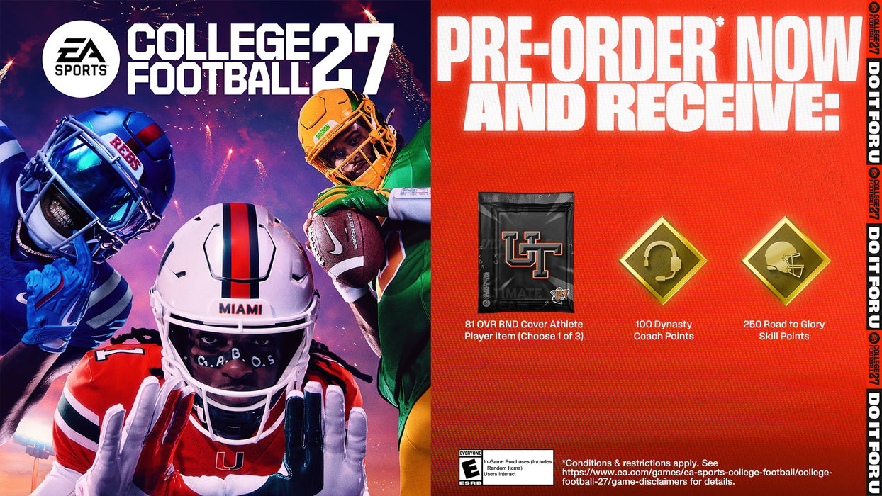 College Football 27 - PlayStation 5 (PRE-ORDER)