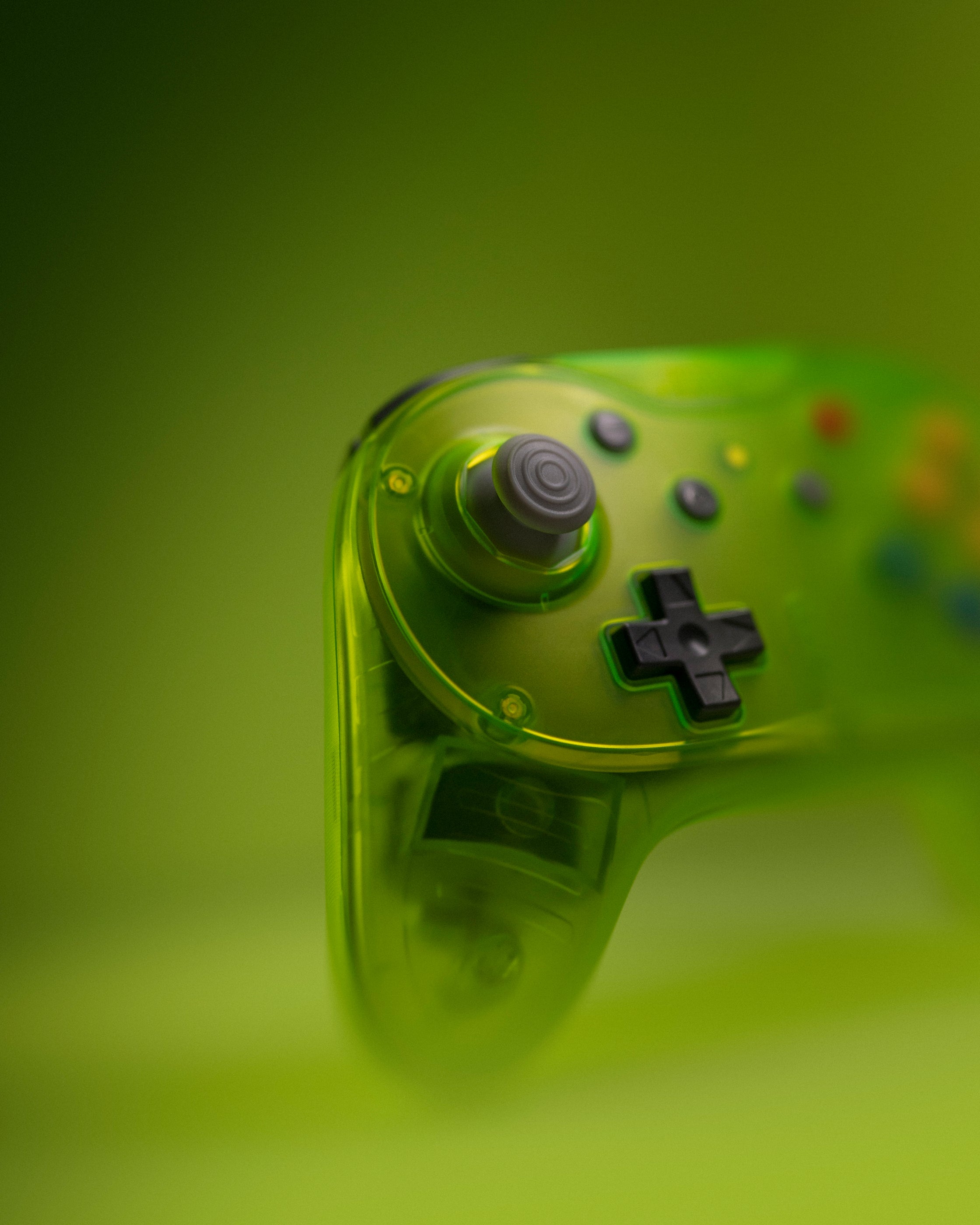 Brawler64 N64 Pro Series Wireless Controller [Extreme Green] - N64 / S ...