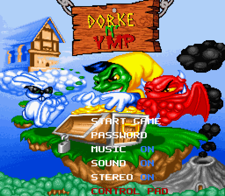 Dorke and Ymp - Super Nintendo