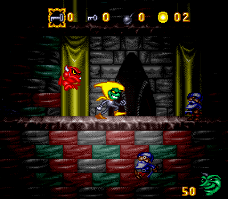 Dorke and Ymp - Super Nintendo