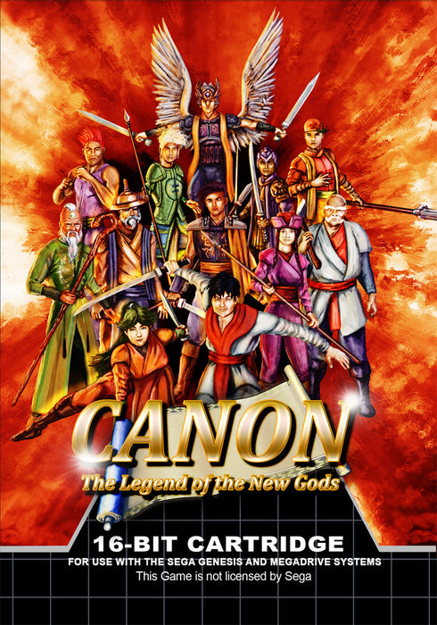Canon - Legends Of The New Gods - Sega Genesis