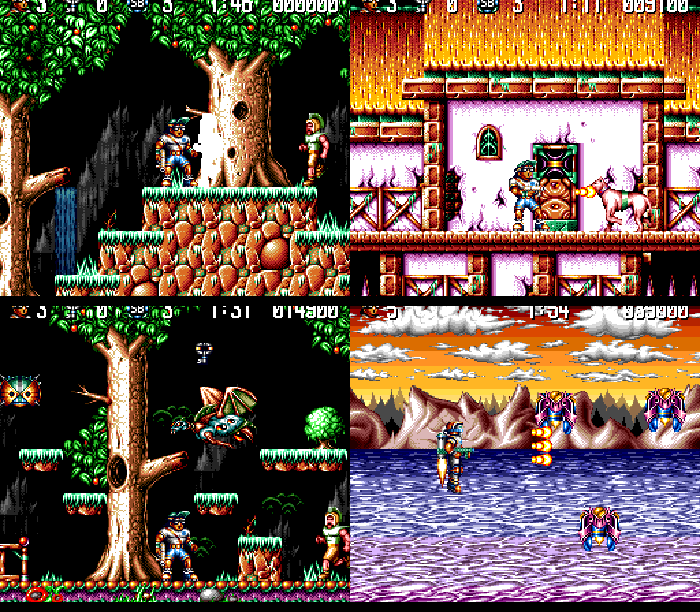 Jim Power Mutant Planet - Turbografx CD