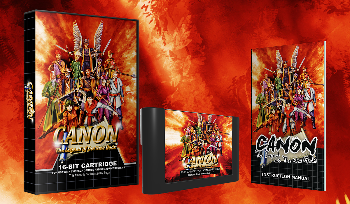 Canon - Legends Of The New Gods - Sega Genesis