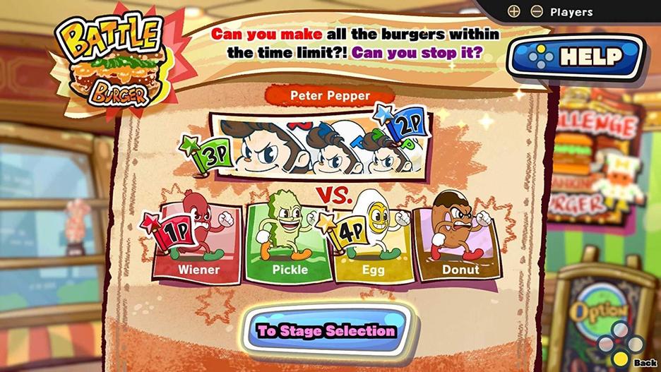 BurgerTime Party - Nintendo Switch