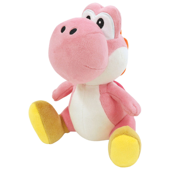 Super Mario Bros All Star Collection Pink Yoshi 8" Plush [Little Buddy]
