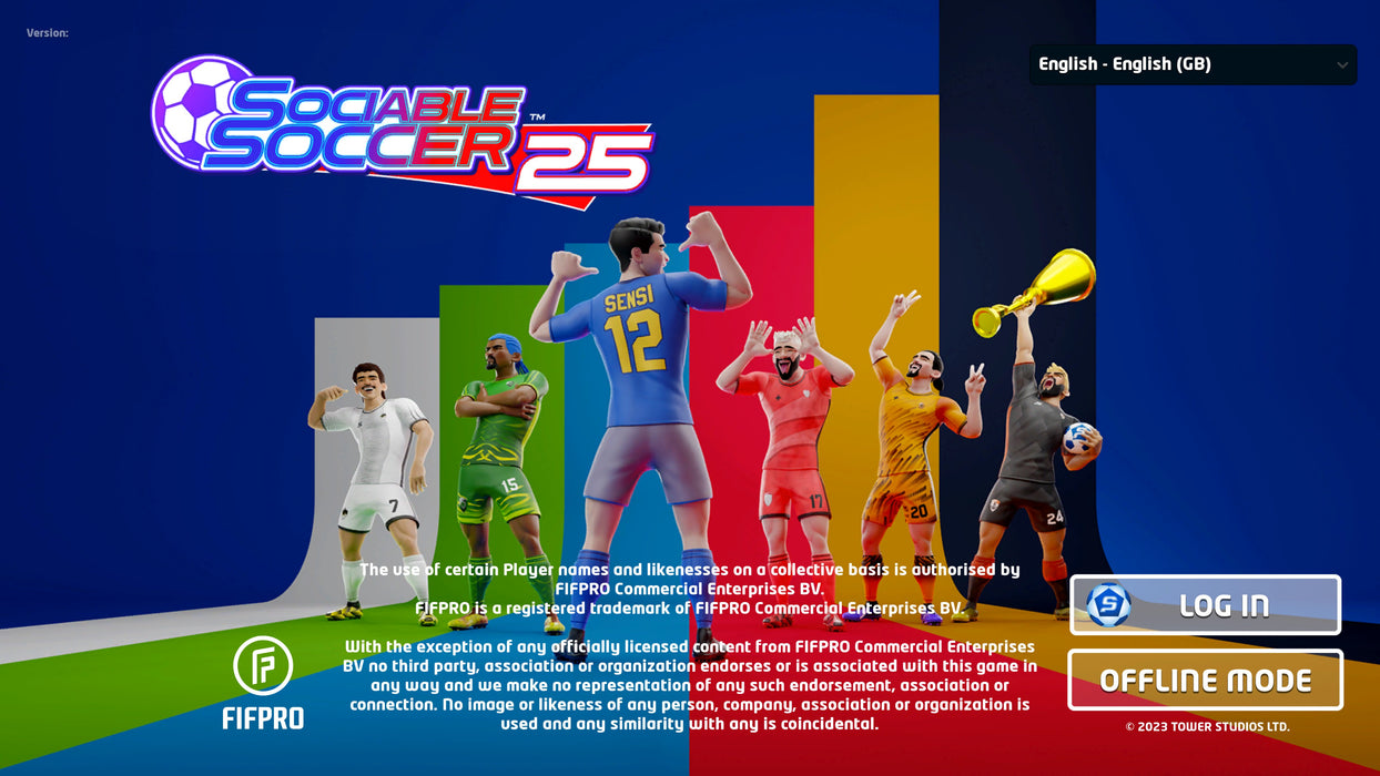 Sociable Soccer 25 - Playstation 5