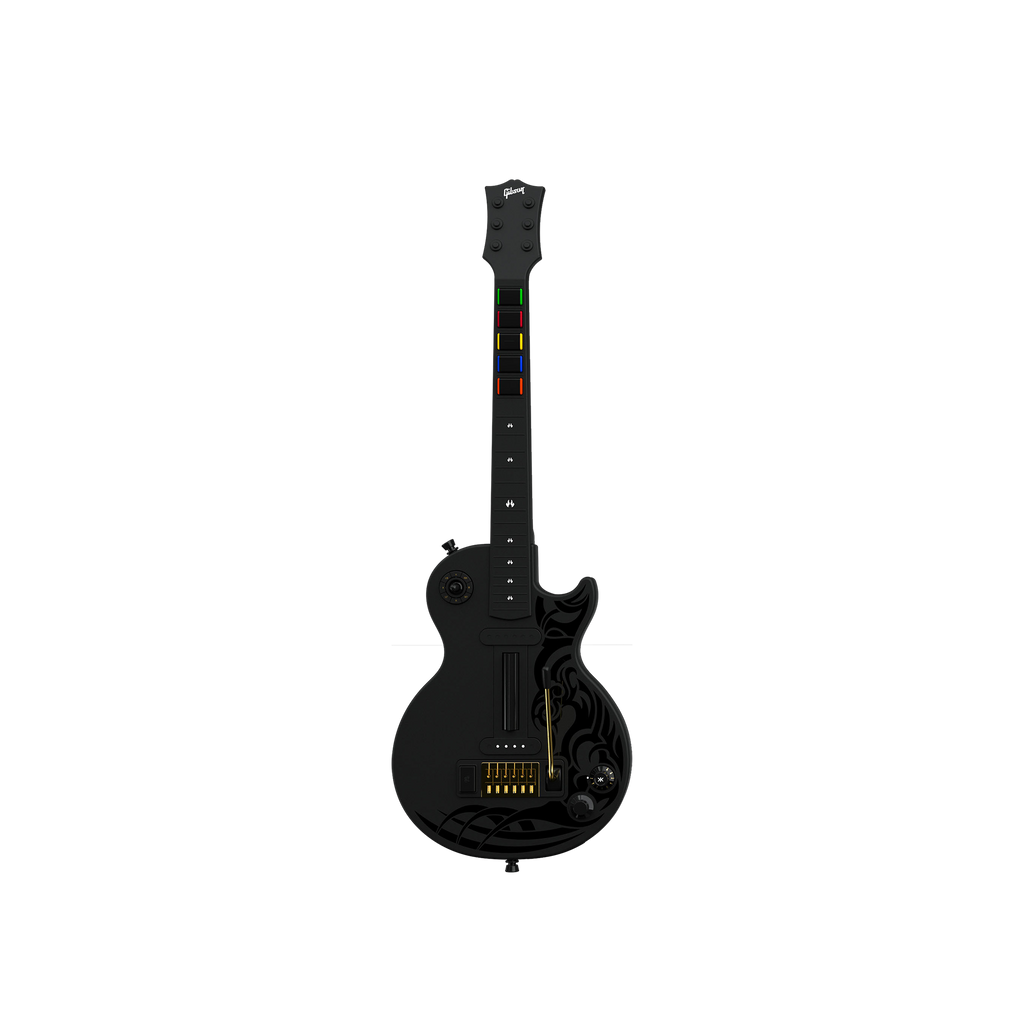 CRKD Gibson Les Paul Guitar Black Tribal Encore - Multi Platform