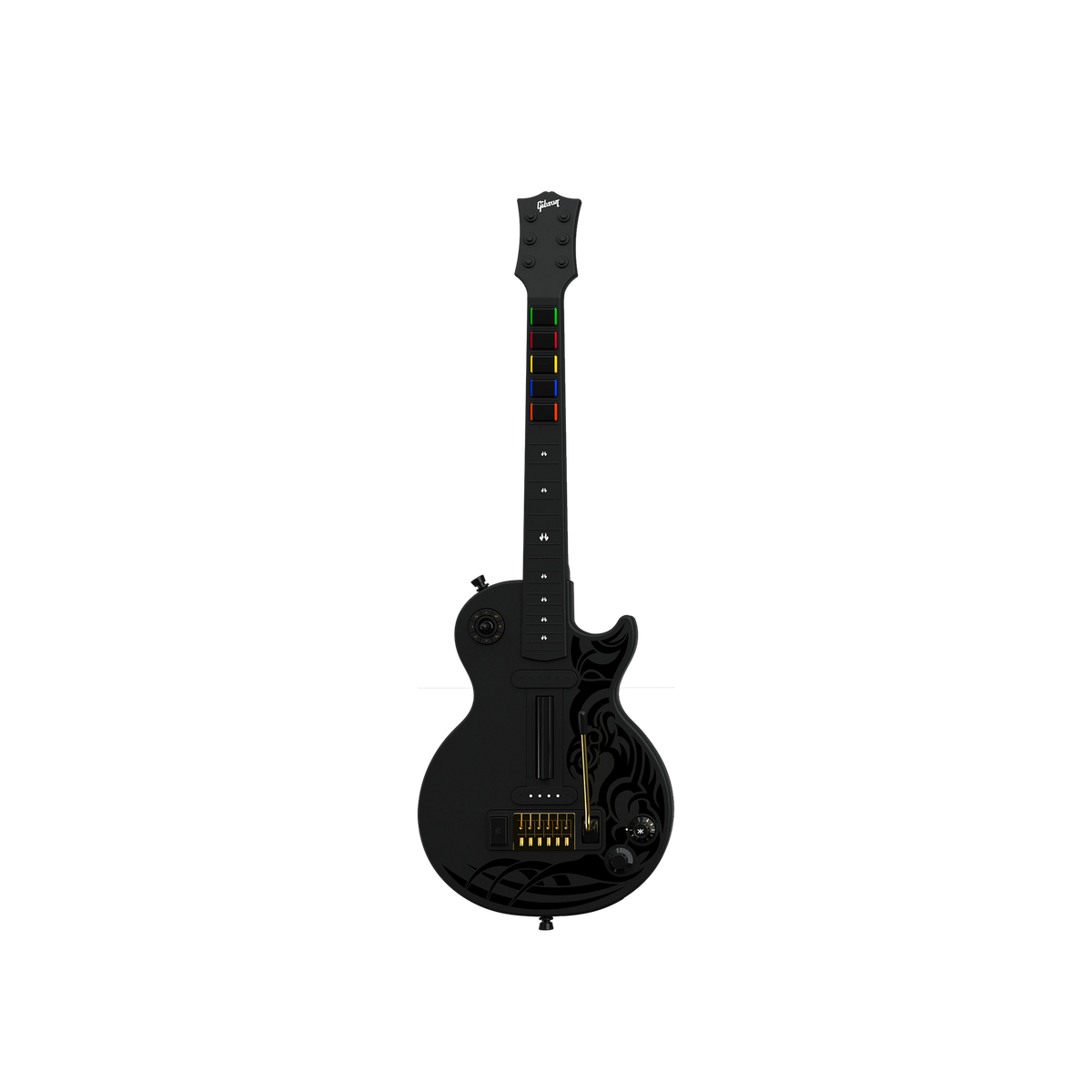 CRKD Gibson Les Paul Guitar Black Tribal Encore - Multi Platform CRKD Gibson Les Paul Guitar Black Tribal Encore - Multi Platform