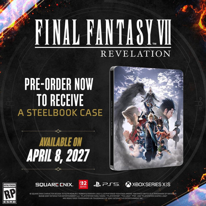 Final Fantasy VII: Revelation Day One Edition [Game-Key Card] - Nintendo Switch 2 (PRE-ORDER)