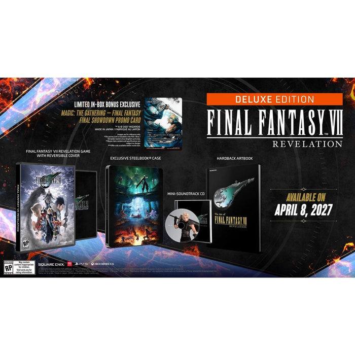 Final Fantasy VII: Revelation Deluxe Edition [Game-Key Card] - Nintendo Switch 2 (PRE-ORDER)