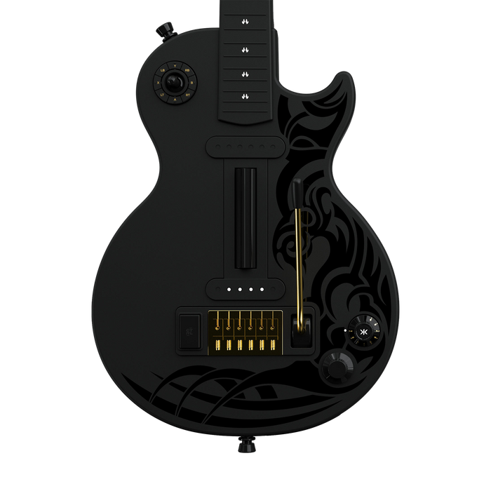 CRKD Gibson Les Paul Guitar Black Tribal Encore - Multi Platform (FREE SHIPPING)