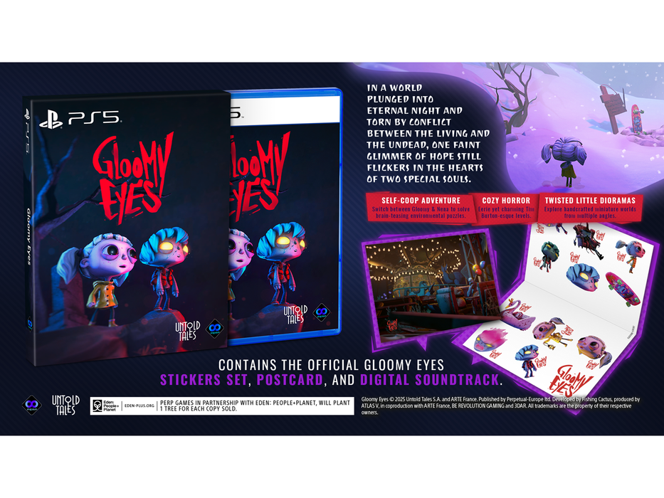 Gloomy Eyes (Slipcase Edition) [EU Import] - PlayStation 5