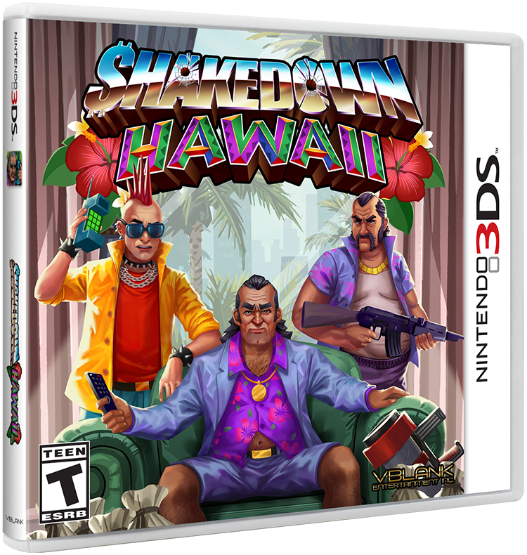SHAKEDOWN: HAWAII - NINTENDO 3DS (STANDARD EDITION SHAKEDOWN: HAWAII - NINTENDO 3DS (STANDARD EDITION
