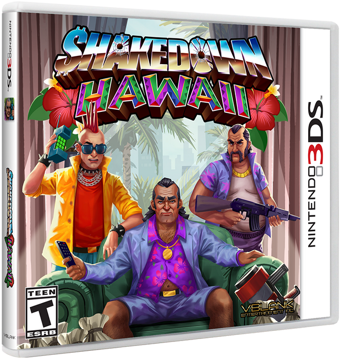 SHAKEDOWN: HAWAII -  NINTENDO 3DS (STANDARD EDITION)