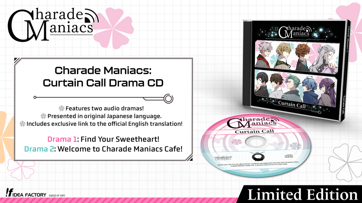 CHARADE MANIACS [LIMITED EDITION] - SWITCH [SHIPS FOR FREE]