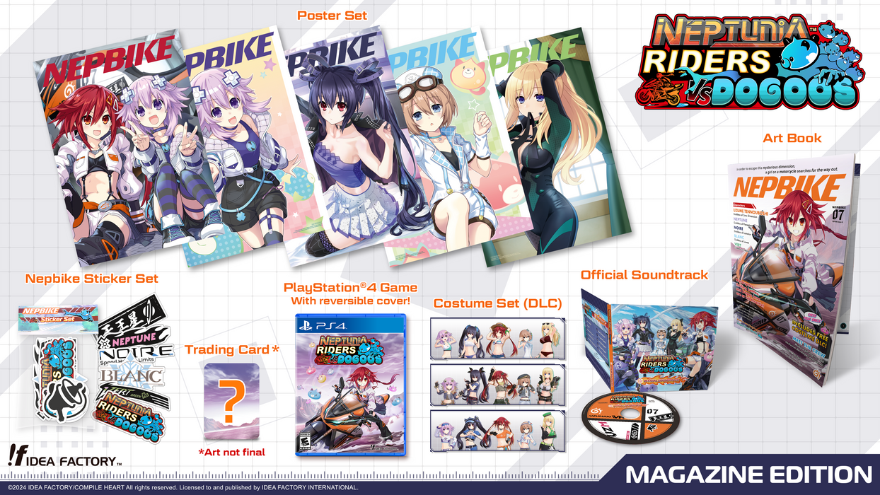 Neptunia Riders VS Dogoos [Magazine Edition] - Playstation 4