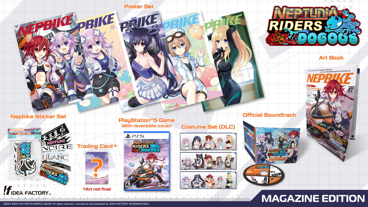 Neptunia Riders VS Dogoos [Magazine Edition] - Playstation 5