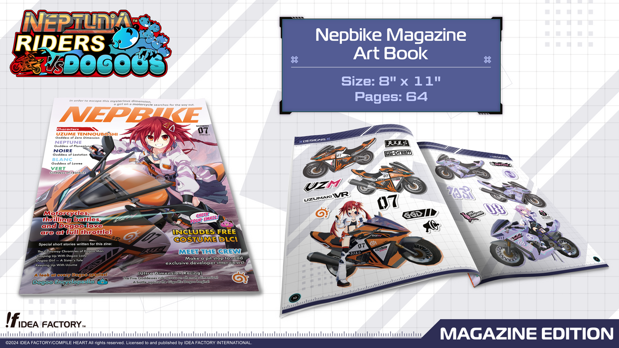 Neptunia Riders VS Dogoos [Magazine Edition] - Playstation 5