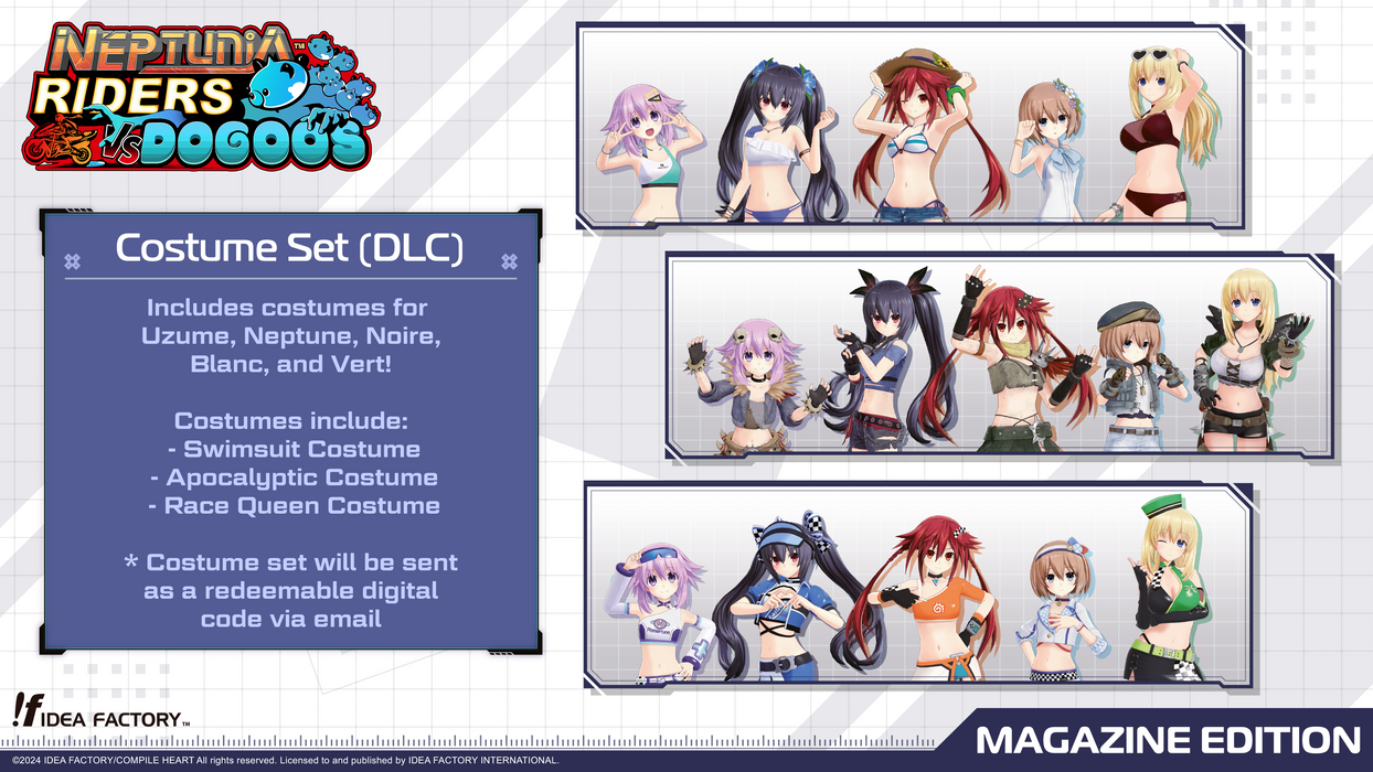 Neptunia Riders VS Dogoos [Magazine Edition] - Playstation 4
