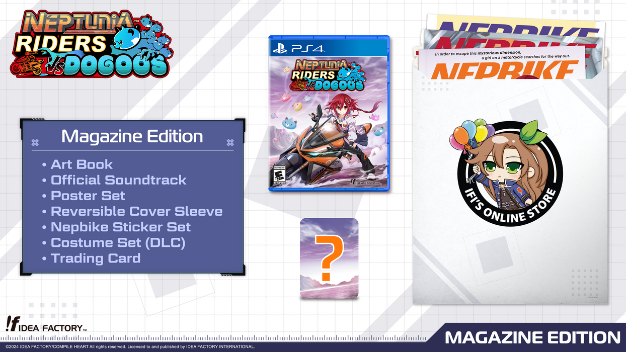 Neptunia Riders VS Dogoos [Magazine Edition] - Playstation 4