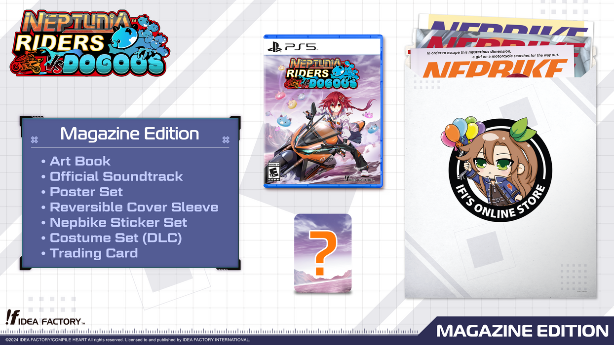Neptunia Riders VS Dogoos [Magazine Edition] - Playstation 5