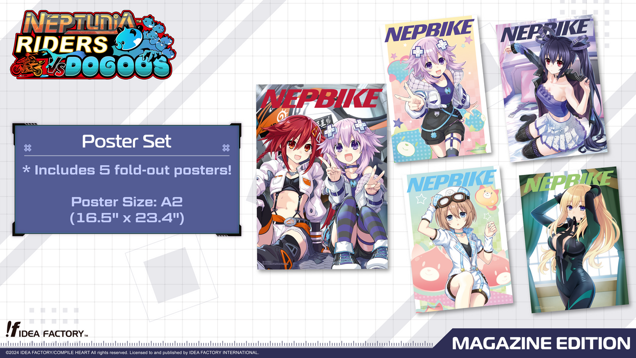 Neptunia Riders VS Dogoos [Magazine Edition] - Playstation 5