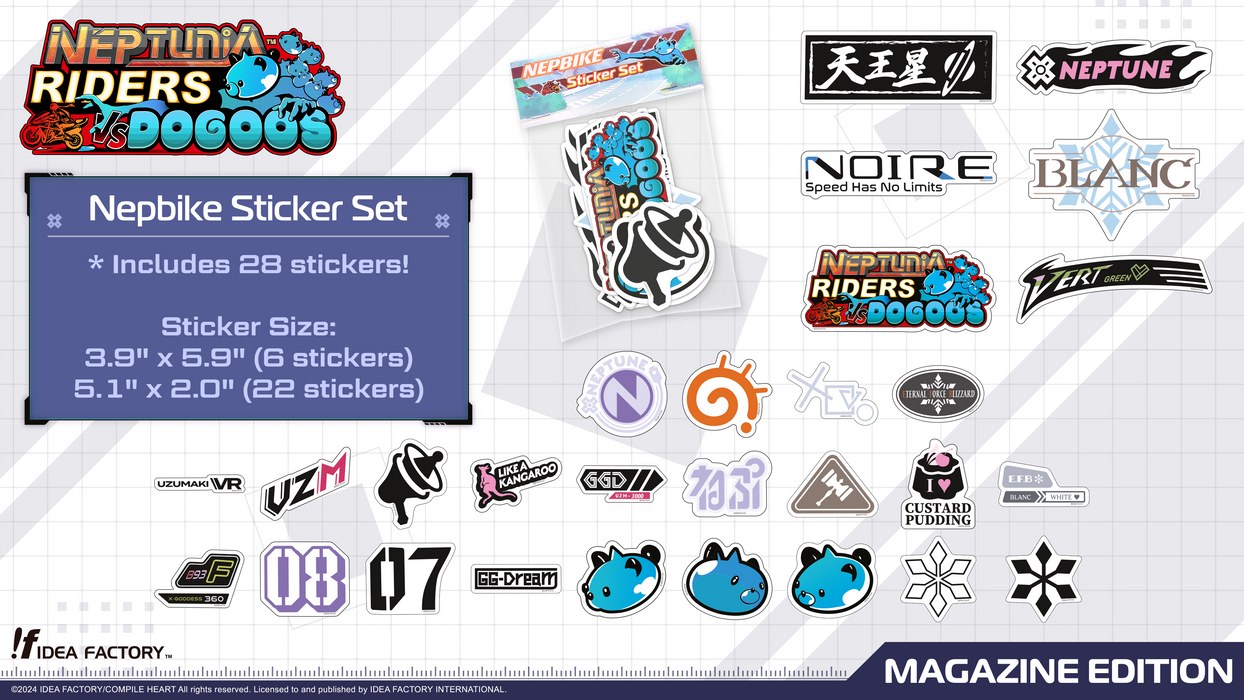 Neptunia Riders VS Dogoos [Magazine Edition] - Playstation 5