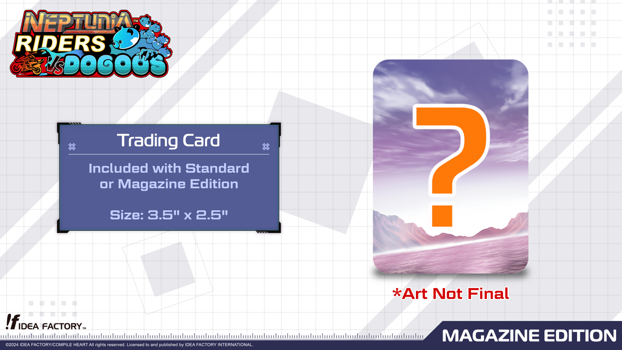 Neptunia Riders VS Dogoos [Magazine Edition] - Playstation 4