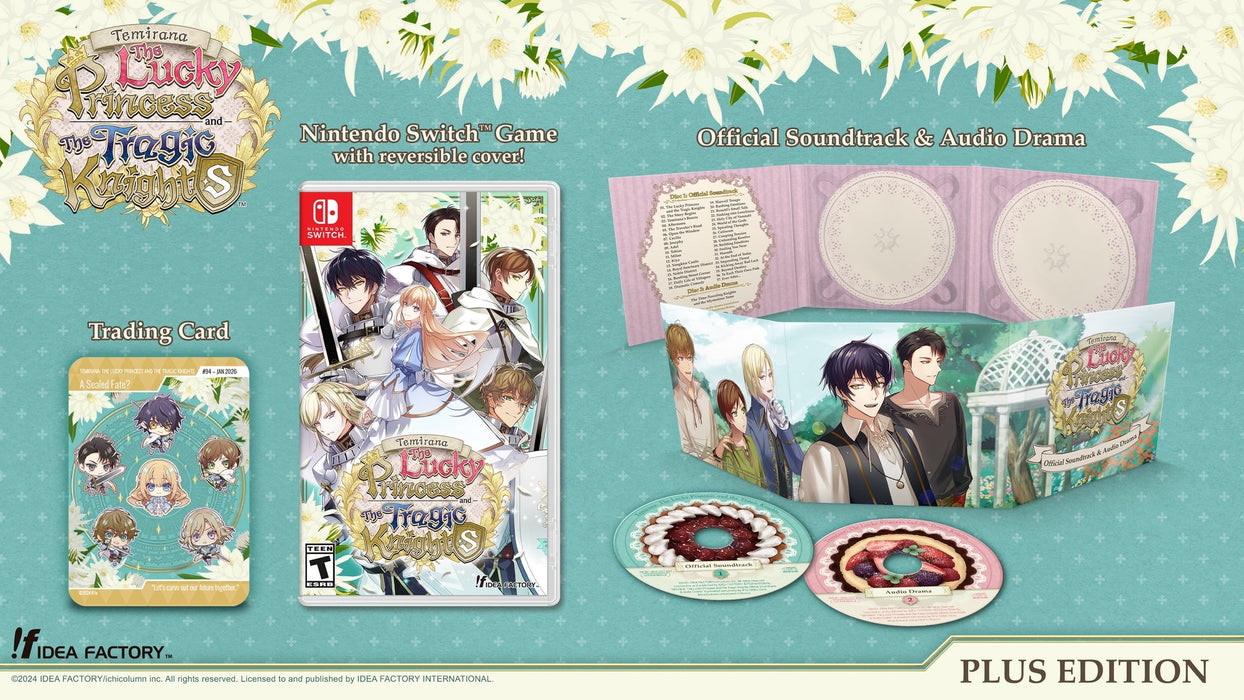 Temirana: The Lucky Princess and the Tragic Knights Plus Edition - Nintendo Switch (Free Shipping) (PRE-ORDER) (Ships in Canada Only)