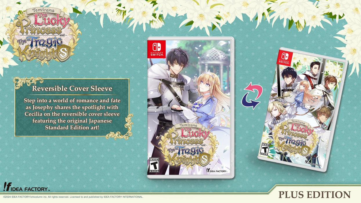 Temirana: The Lucky Princess and the Tragic Knights Plus Edition - Nintendo Switch (Free Shipping) (PRE-ORDER) (Ships in Canada Only)