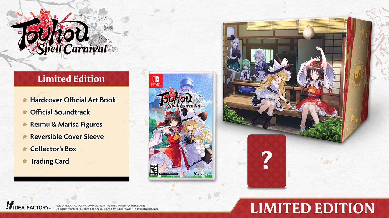 Touhou Spell Carnival [Limited Edition] - Nintendo Switch