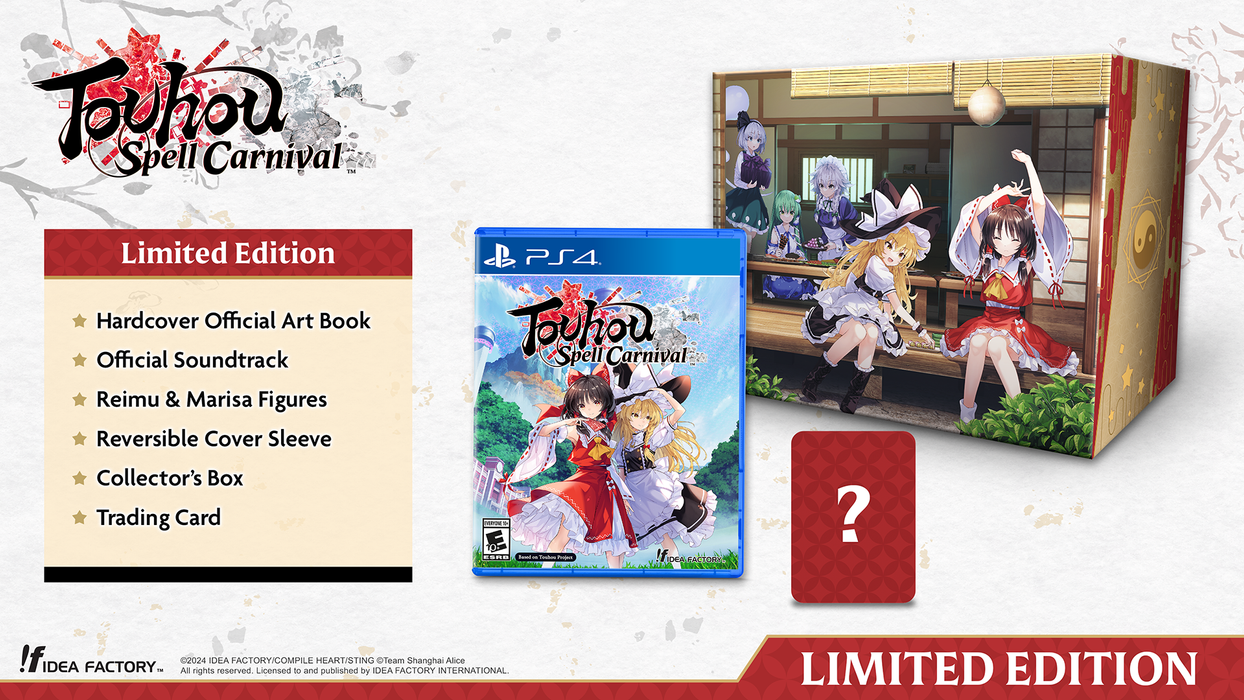 Touhou Spell Carnival [Limited Edition] - Playstation 4