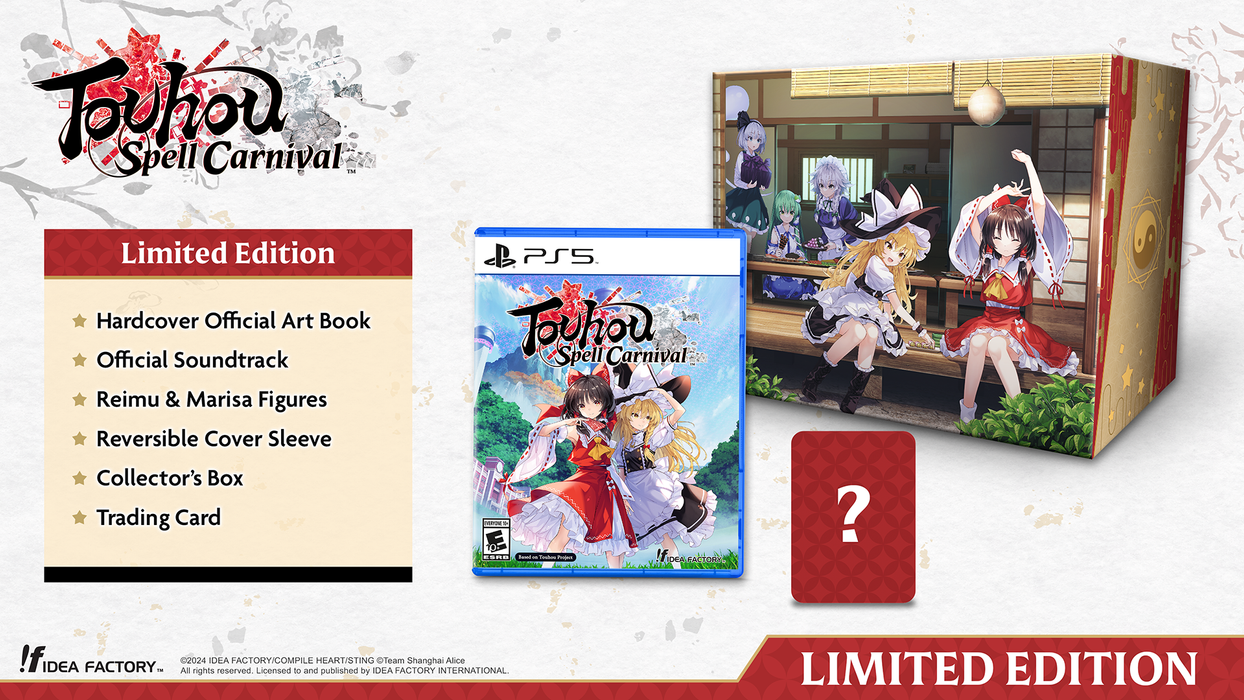 Touhou Spell Carnival [Limited Edition] - Playstation 5
