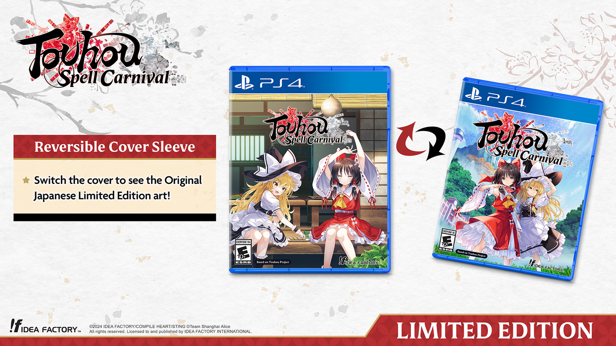 Touhou Spell Carnival [Limited Edition] - Playstation 4