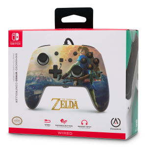 Nintendo switch wired outlet controller zelda
